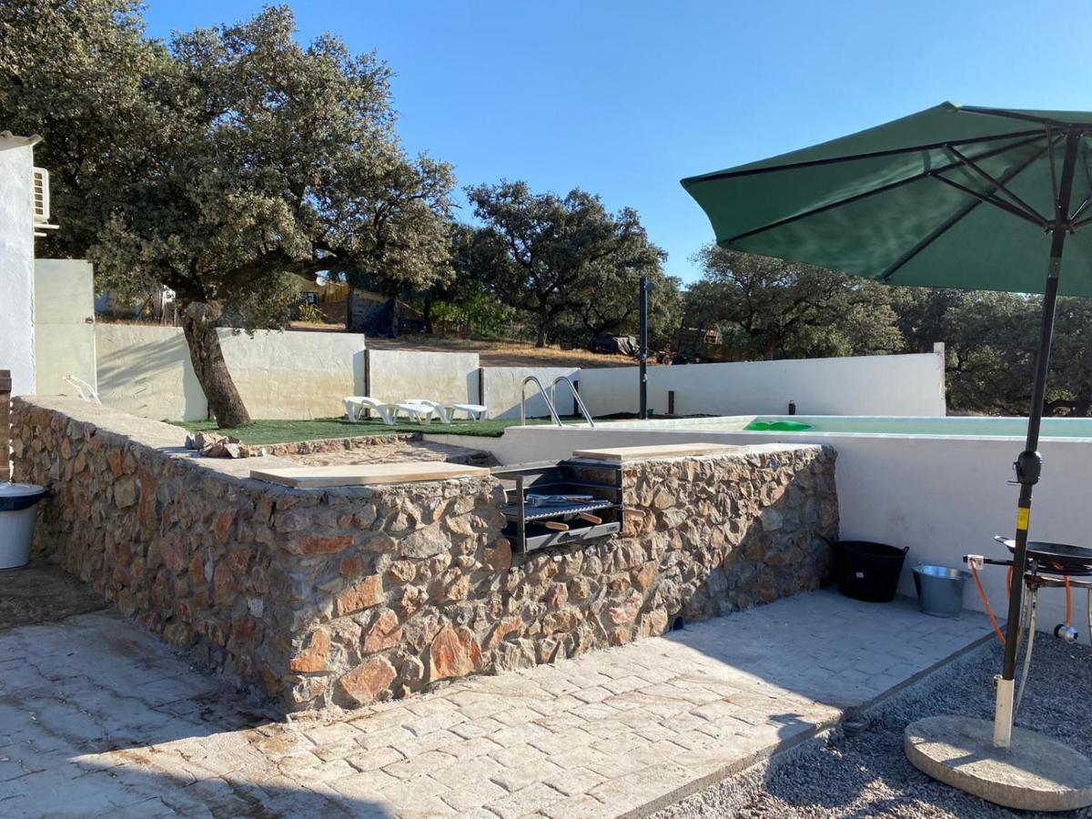 Casa Rural Quejigo Con Piscina Санта-Олалья-дель-Кала Экстерьер фото