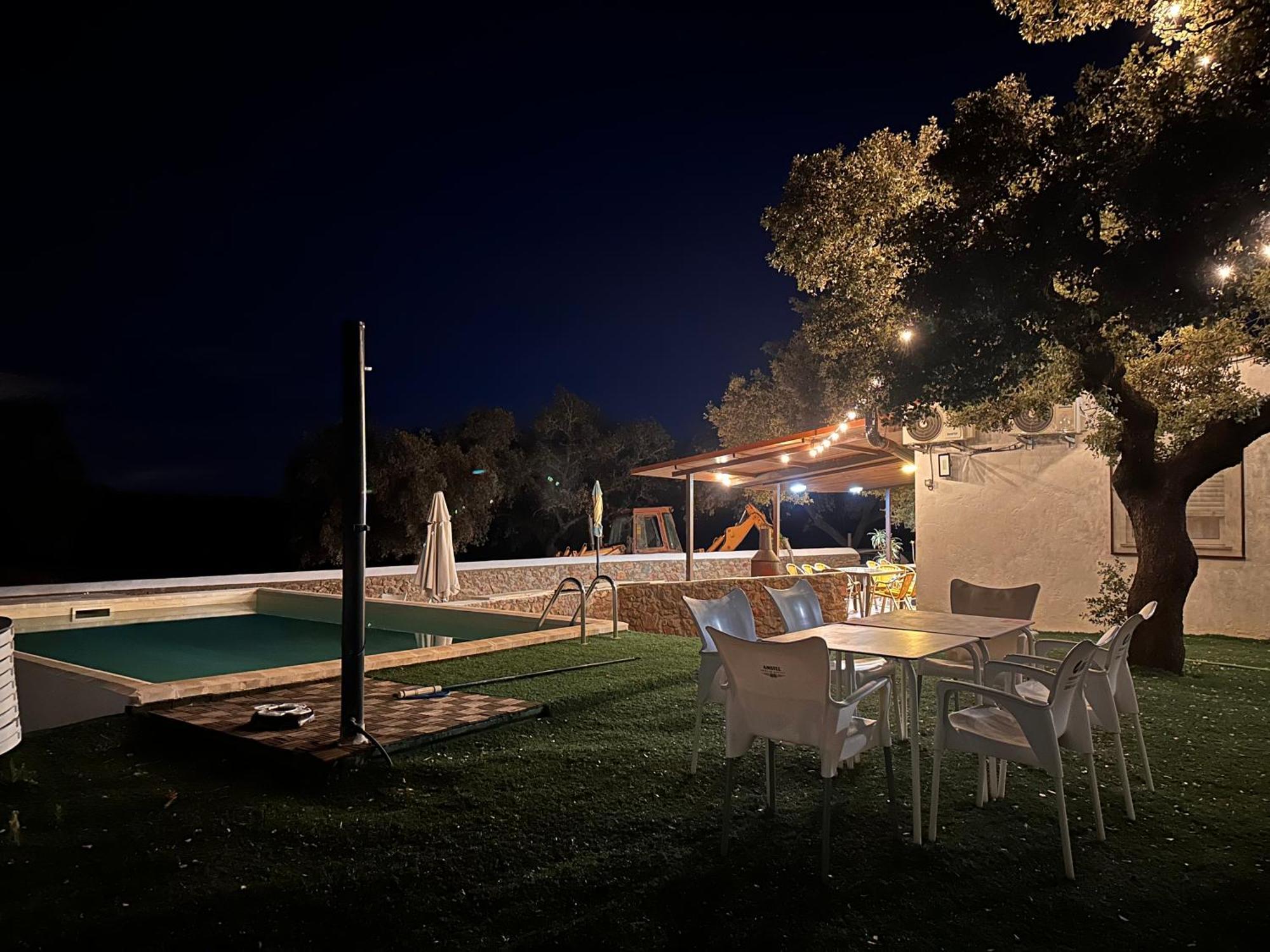 Casa Rural Quejigo Con Piscina Санта-Олалья-дель-Кала Экстерьер фото