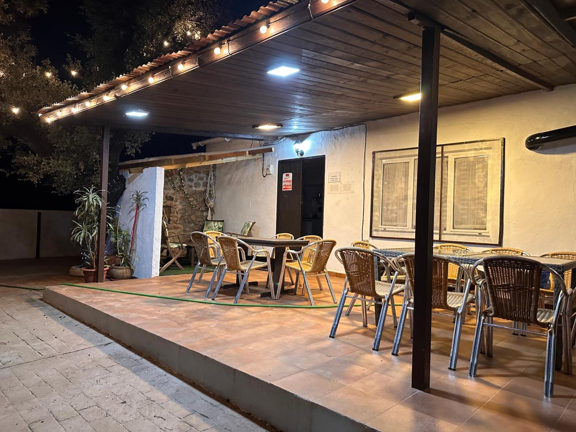 Casa Rural Quejigo Con Piscina Санта-Олалья-дель-Кала Экстерьер фото